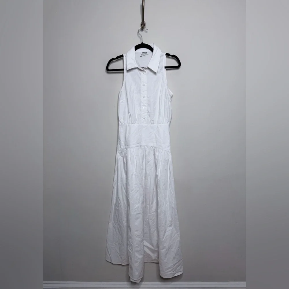 Staud Romy Dress in white - Picture 3 of 7